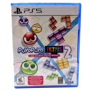 Puyo Puyo Tetris 2 Ultimate Puzzle Match Sony PlayStation 5 Brand New Sealed